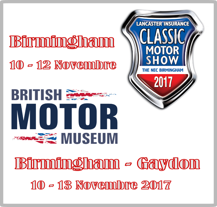 Classic Motor Show a Birmingham Guidi Tour